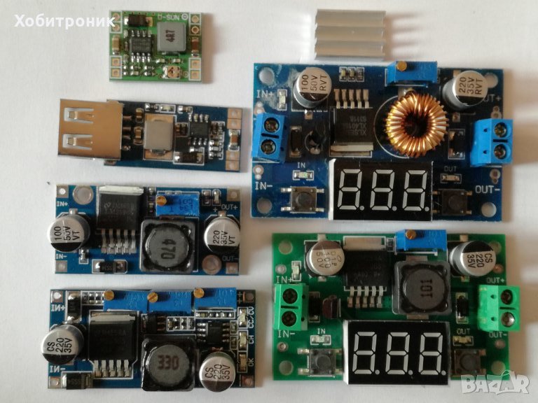 Импулсни понижаващи захранващи модули DC-DC step down, снимка 1