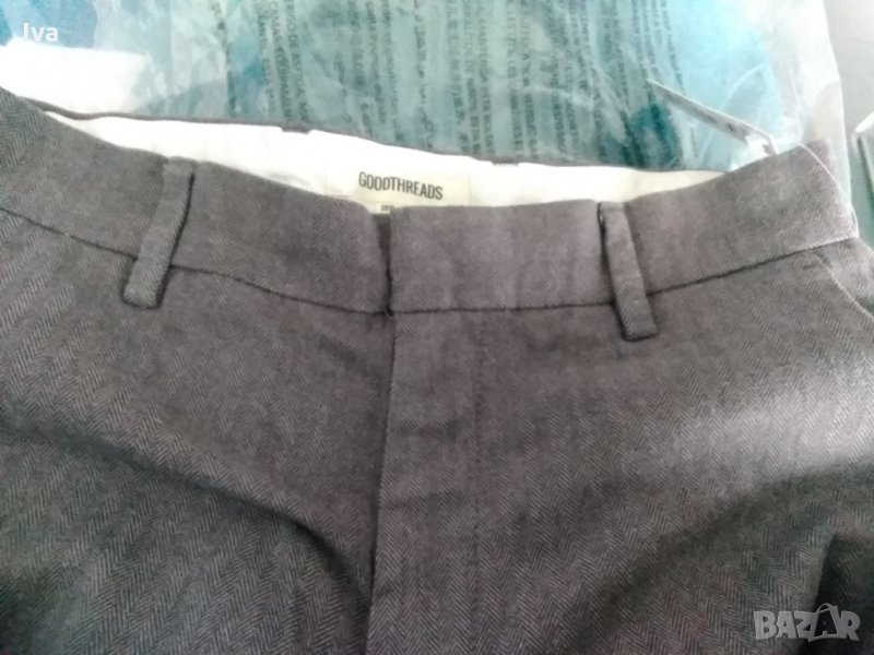 Нов мъжки панталон Goodthreads 28W/30L, памук, нов, снимка 1