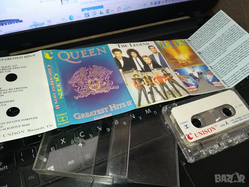 Queen-Greatest Hits 2 ORIGINAL TAPE-Unison касетa 1бр 1902241624, снимка 1