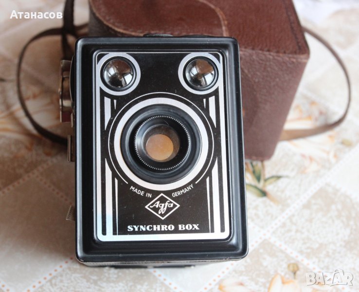 Ретро фотоапарат Agfa Synchro Box, снимка 1