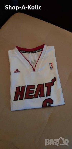 ADIDAS NBA MIAMI HEAT LEBRON JAMES 6 Jersey Vest, снимка 1