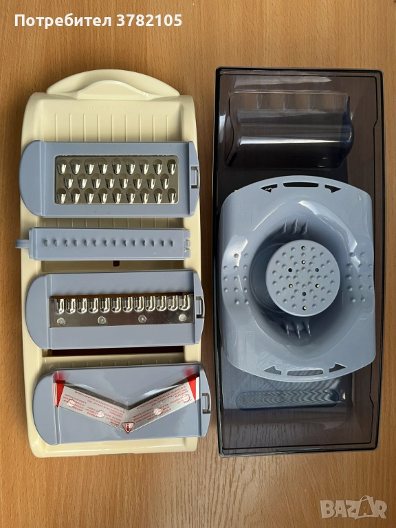 Продавам ново многофункционално ренде Lurch с четири резачки, снимка 1