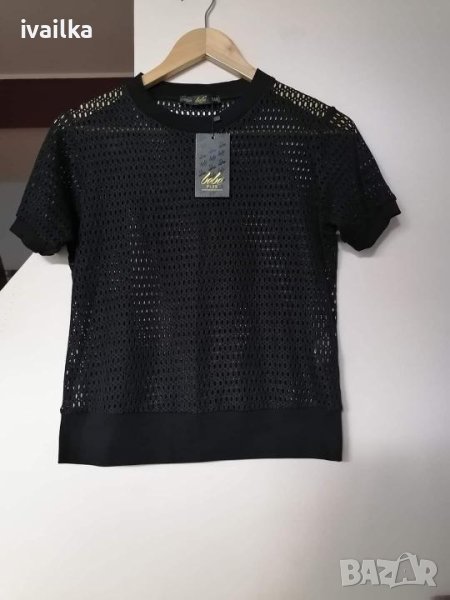 Нова блузка черно/s, снимка 1