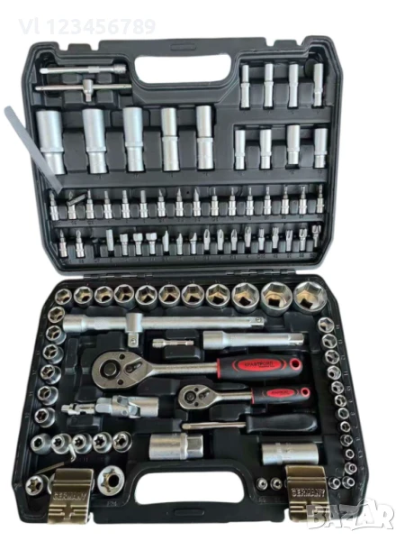 Качествено гедоре 108 Части KRAFTROYAL ,гедория ,гидоре, снимка 1