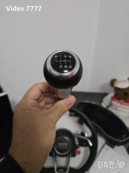 Оригинален спортен скоростен лост от Audi TT 2019 (A1,A2,A3,A4,A5,A6,A8,Q3,Q5,S1,S3,S4,S5,S6), снимка 1