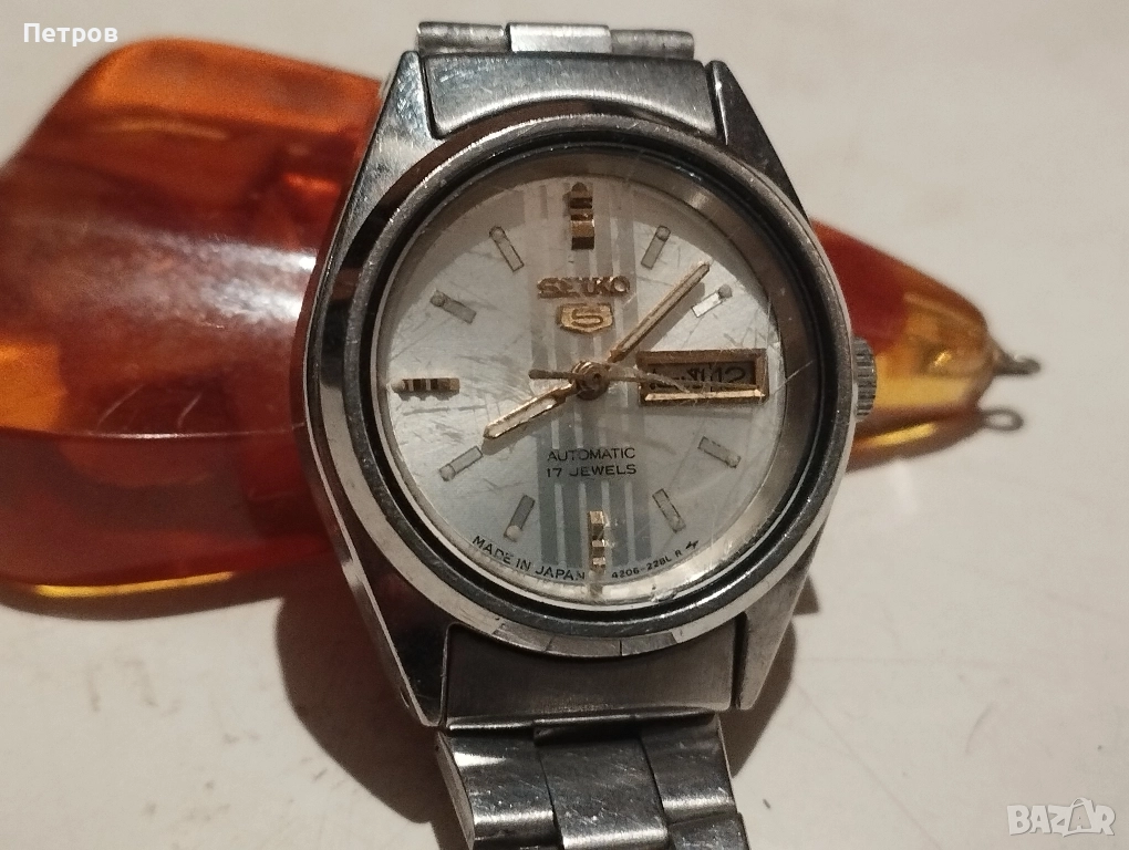 Дамски часовник Seiko 5. Made in Japan original , снимка 1