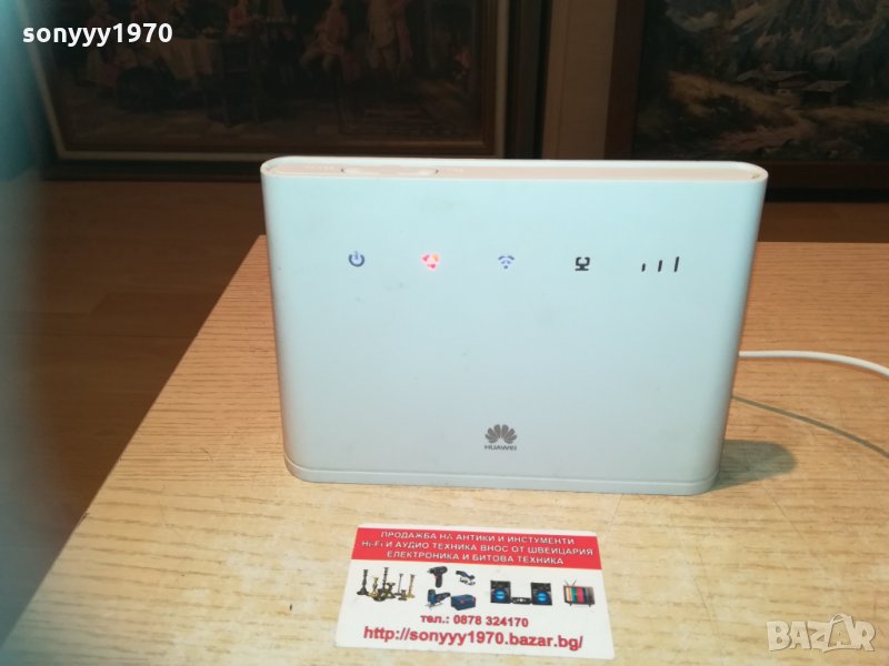 *Huawei b-310s-22-рутер за сим карта+адаптер 0903210838, снимка 1