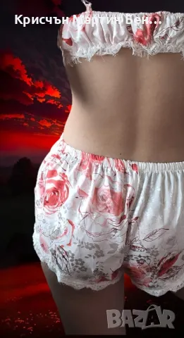 Комплект сутиен+панталонки , снимка 7 - Корсети, бюстиета, топове - 40204635