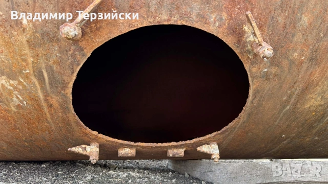 метална цистерна 6мм дебела- 10 кубика , снимка 5 - Селскостопанска техника - 54250904