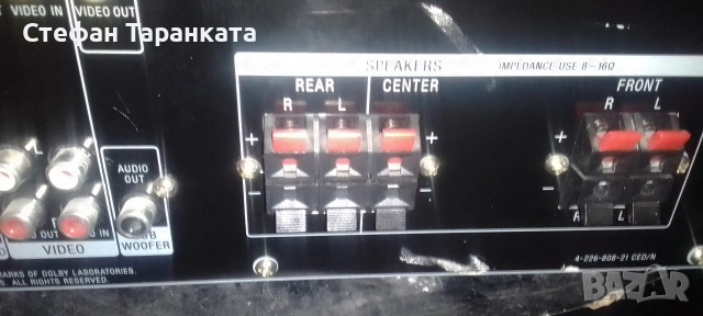 Усилвател със радио тунер Sony , снимка 7 - Ресийвъри, усилватели, смесителни пултове - 54008858