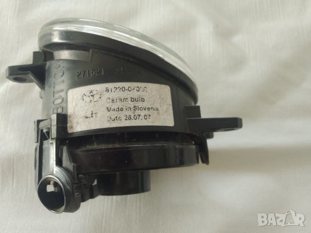 Фар мъгла(халоген) пр.д.812100D041 Ярис,Авенсис/Yaris,Avensis след2006 , снимка 2 - Части - 11960505