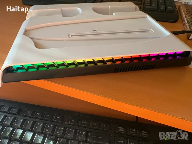Поставка с охлаждане за PS5 Slim, снимка 2 - Аксесоари - 55984928
