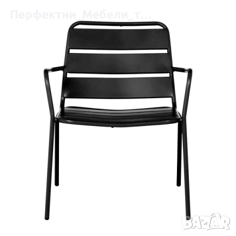 Метални градински столове удобни-жълт,зелен,сив,бежев,бял,черен-ПРОМО!, снимка 8 - Градински мебели, декорация  - 51106270