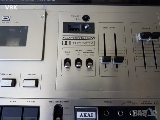 Akai GXC-75D Stereo Cassette Deck Recorder Vintage, снимка 17 - Декове - 37635884