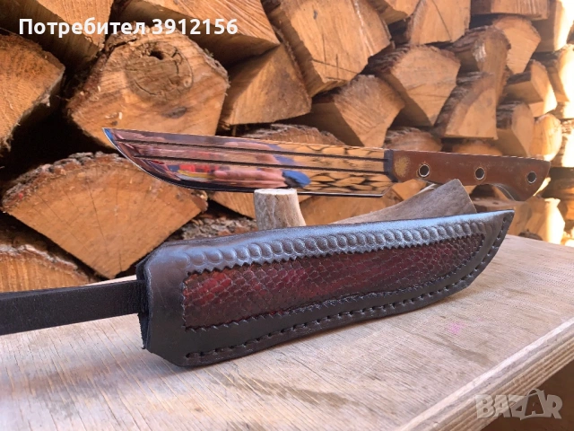 Ръчно направен нож от стомана 1.4116