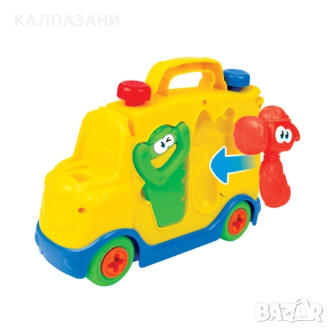 WINFUN Камион Музикален с Инструменти и Книжка Junior Builder 795, снимка 3 - Коли, камиони, мотори, писти - 52036807