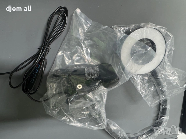 48 LED USB 3 цвят режим 10 яркост димер 360 ° гъвкав , снимка 2 - Настолни лампи - 54274651