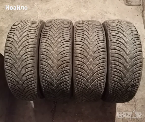 Продавам 4 броя зимни гуми 205.60.16 на 1 сезон дот 2021 Goodrch 