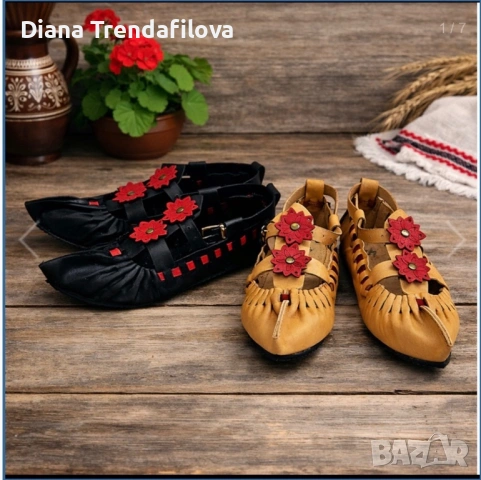 Кожени цървули  /опинци/, снимка 16 - Други - 44277420