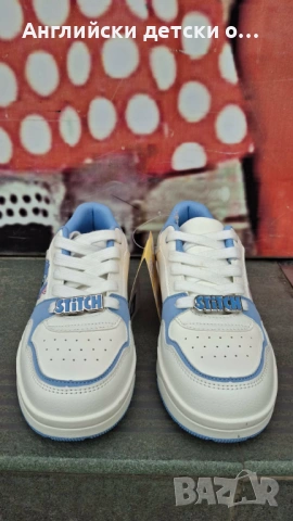 Англиъски детски полукецове със Stitch, снимка 5 - Детски маратонки - 54277461