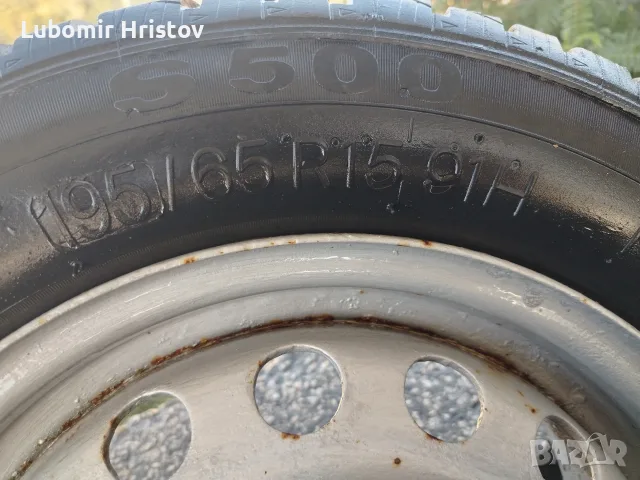 Джанти за Мерцедес Вито с зимни гуми, снимка 2 - Гуми и джанти - 56008563