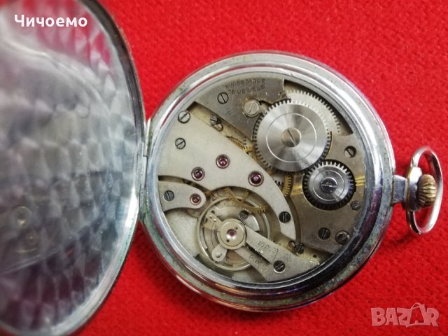 Стар джобен часовник Roamer, снимка 3 - Антикварни и старинни предмети - 37654884