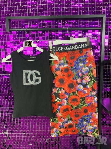 дамски комплект dolce gabbana, снимка 2 - Спортни екипи - 51458812