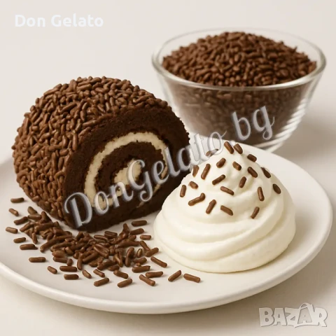 Захарни пръчици с битер шоколад - декорации, поръски, снимка 6 - Други - 30385512