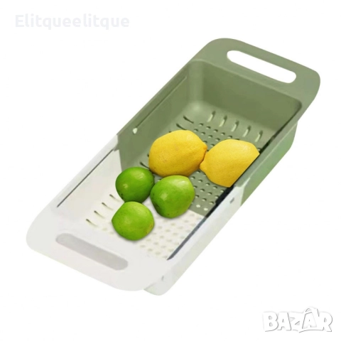 Универсална разтегателна поставка за мивка – здрав и практичен отцедник, снимка 7 - Други стоки за дома - 52188397