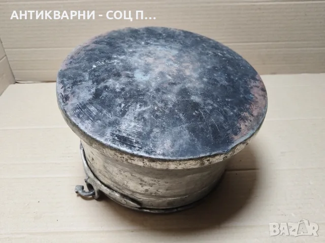 Стара Кована Медна Арания, Меден Котел, Медно Менче / 5 Литра. / 1.4 кг. / НОМЕР 939., снимка 5 - Антикварни и старинни предмети - 55711596