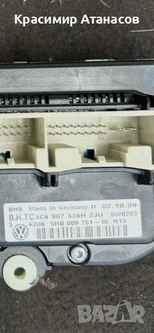 3C8907336H. Управление климатроник климатик за голф 6 хечбек, комби 5HB009751-10, снимка 4 - Части - 55905139