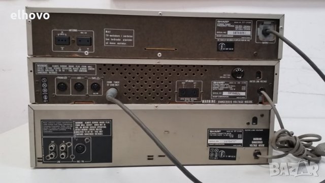 Стерео усилвател, тунер, дек Sharp RT-31HB, SM-31HB, ST-31HB, снимка 14 - Аудиосистеми - 30348217