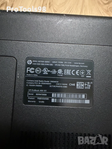 HP Probook 450 G3 I5/SSD, снимка 8 - Лаптопи за дома - 55802406