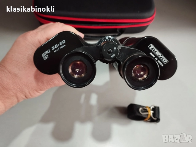 ПРОМО  Руски  Бинокъл-БПЦ 20 х 60--TENTO--MADE IN RUSSIA, снимка 2 - Екипировка - 52060200