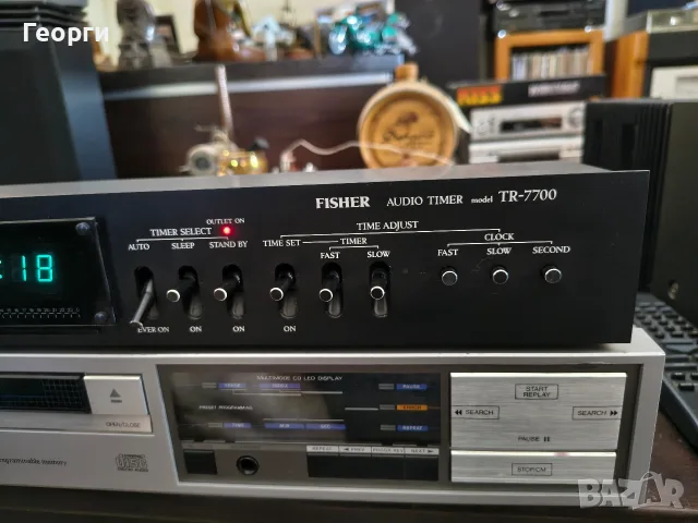 Таймер Fisher TR-7700, снимка 3 - Аудиосистеми - 56056268