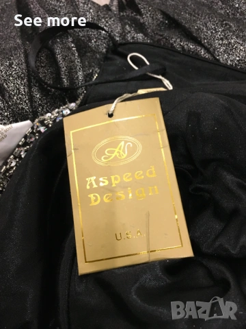 Елегантна рокля ASPEED Made in USA, снимка 11 - Рокли - 54082645