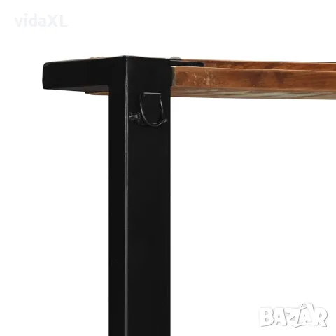 vidaXL Закачалка за дрехи Multicolour Масивна дървесина Възстановена, снимка 4 - Закачалки - 56147519