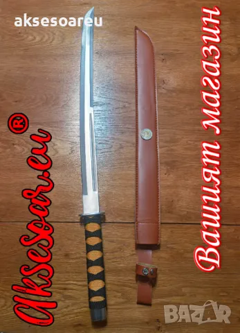 Тренировъчен меч катана за декорация и украса на дома двора декоративни оръжия аксесоари защитни, снимка 12 - Декорация за дома - 48614773