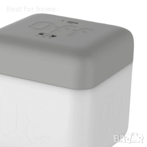 Димируема кубична нощна лампа с таймер, снимка 3 - Други - 52528361