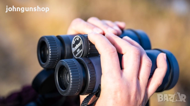 Бинокъл Bushnell 10x42 Dark Blue Roof WP/FP Twist, снимка 3 - Оборудване и аксесоари за оръжия - 54154944