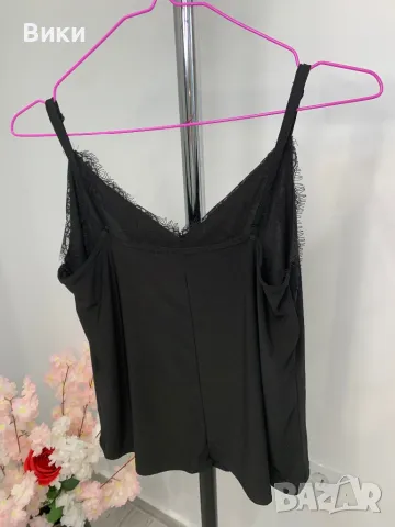 Потник с дантела размер S, подходящ и за М, снимка 6 - Потници - 50086015