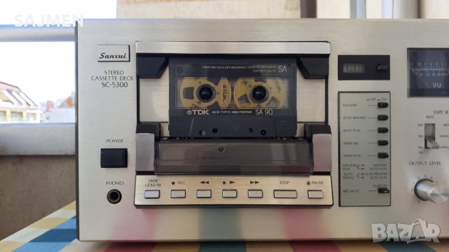 Sansui sc -5300 stereo cassette deck , снимка 5 - Декове - 34113498