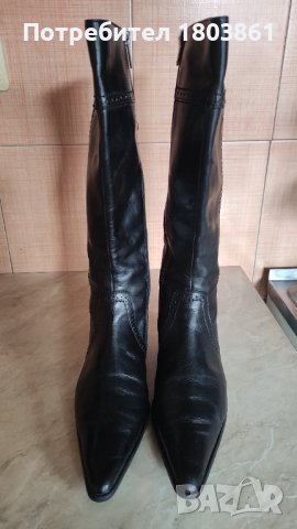 Dave Mayer дамски ботуши естествена кожа н.39, снимка 3 - Дамски ботуши - 44265498