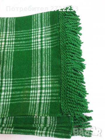 Ново старинно ръчно тъкано вълнено одеяло, снимка 5 - Олекотени завивки и одеяла - 29930997