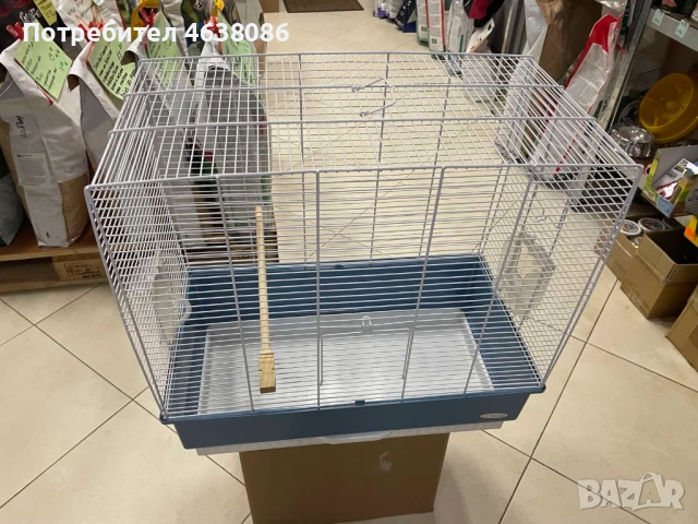 Използана клетка за малки папагали или канарчета, снимка 2 - Папагали - 52653381