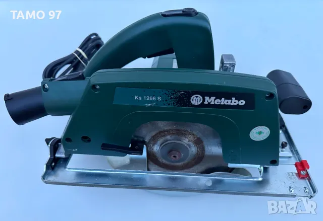 METABO Ks 1266 S - Ръчен циркуляр 1200W 190мм, снимка 2 - Други инструменти - 48203858