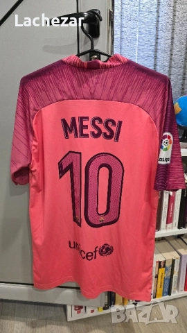 Мъжка тениска Nike Barcelona Messi размер М 