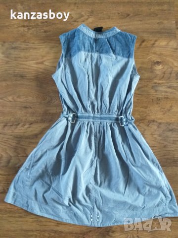 g-star new hastings dress wmn - страхотна рокля, снимка 12 - Рокли - 33990545