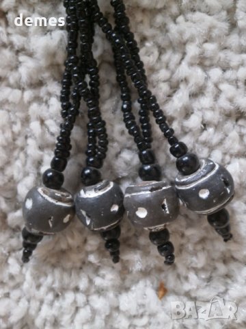  Традиционен африкански гердан-комбинация от пясъчна мъниста, снимка 11 - Колиета, медальони, синджири - 31062167