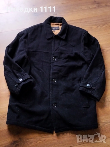 Уникално мъжко палто / зимно яке, Marc New York, вълна и кашмир, размер XL, перфектно, снимка 3 - Якета - 51979364